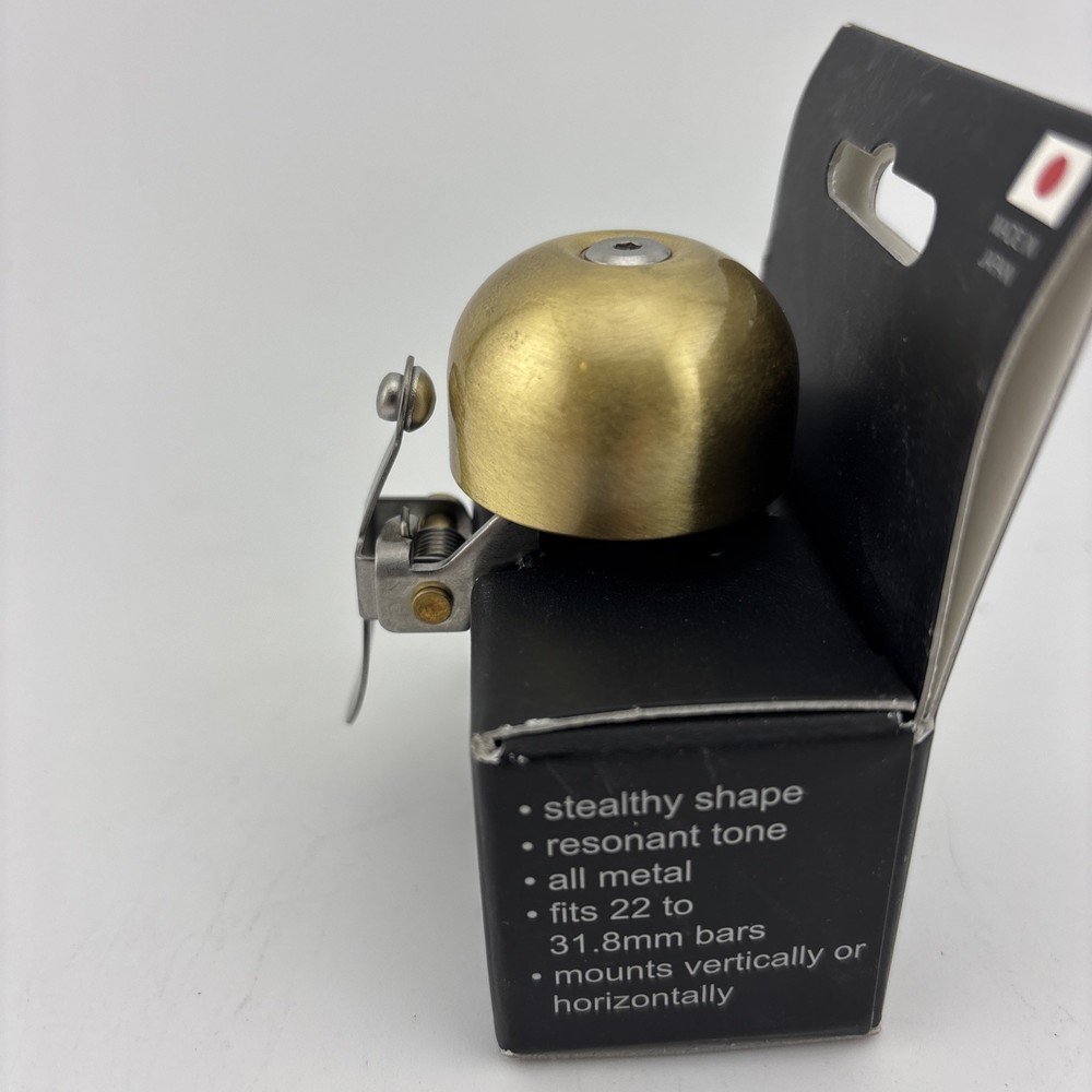 Crane Bell Co E-Ne Bell, Brass - Scotch-Brite