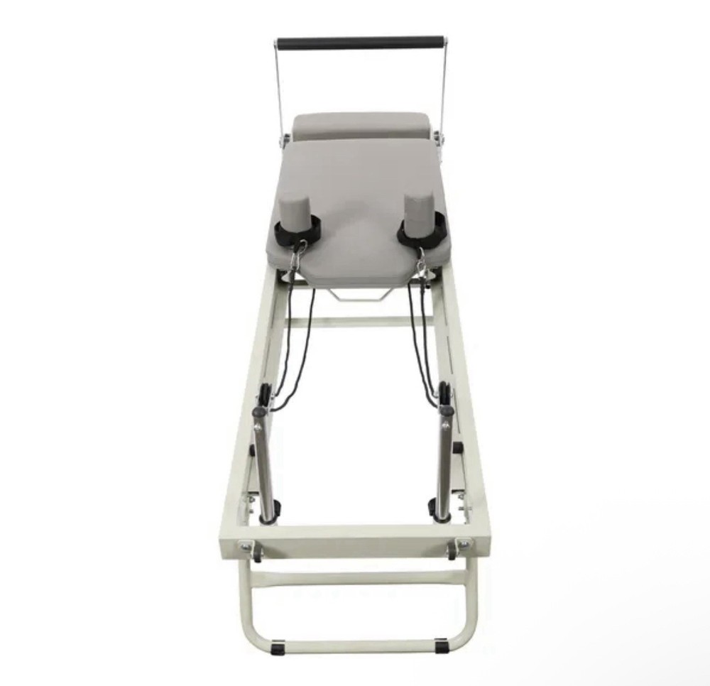 Foldable Pilates Reformer Machine for Home Gym Workout