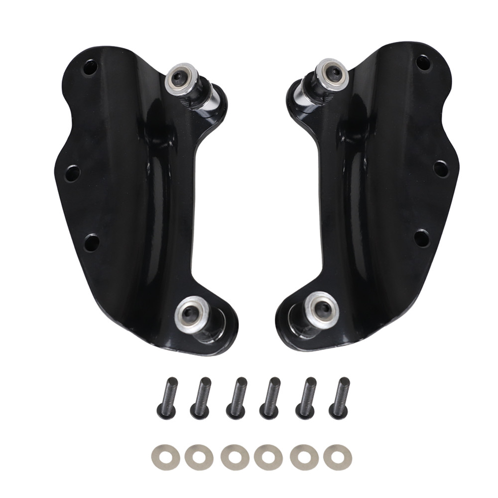 Quick Release Pack Backrest Docking Hardware Kit For Harley Electra Glide 09-13
