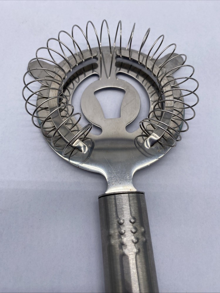 3 Piece Bartender Set with Cocktail Shaker, Strainer, and Bar Spoon -Never Used.
