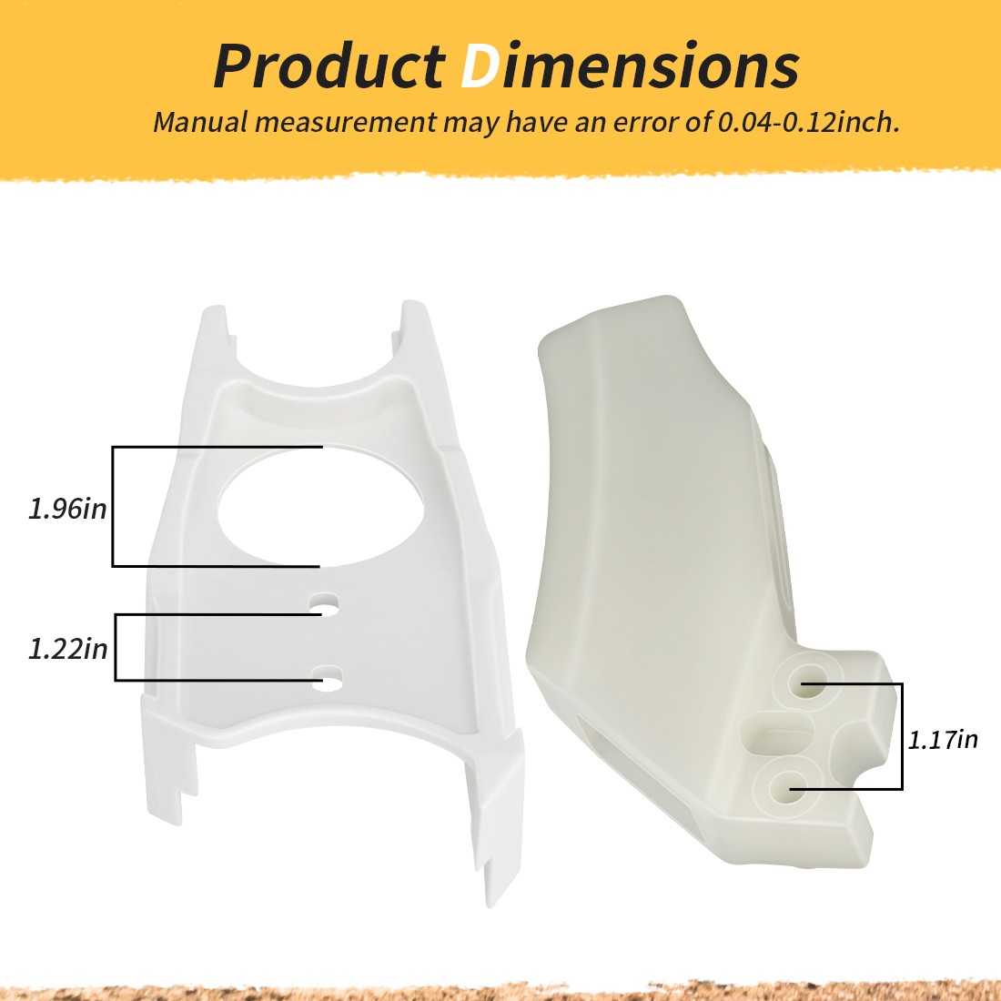 SWING ARM Guard Seal & Chain Guide For YAMAHA YZ125 YZ250 YZ490 1986-1990