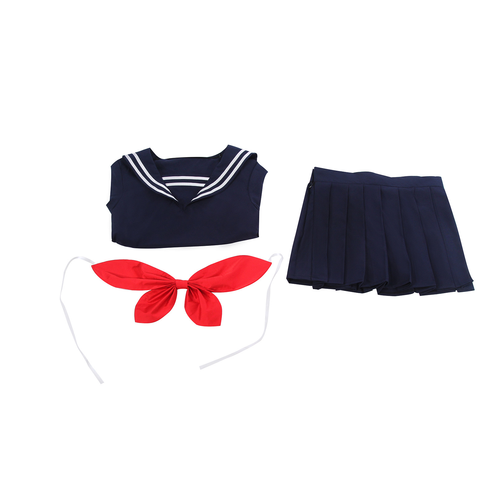 My Hero Academia Himiko Toga Cosplay Costume Wig JK Uniform Outfit Full Set