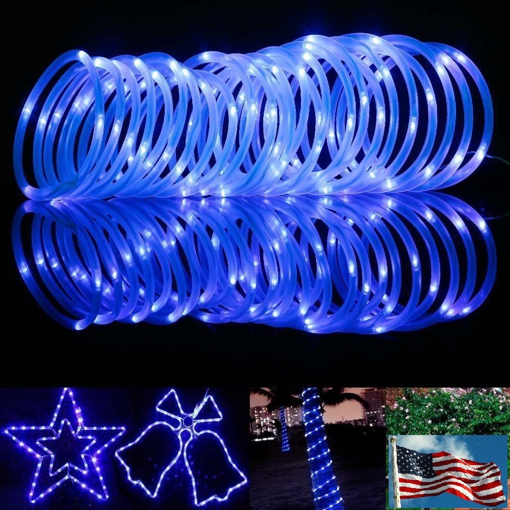Outdoor Solar Powered LED String Light Garden Path Yard Decor Lamp Waterproof US