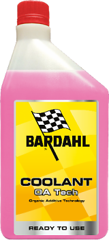 Bardahl Coolant OA Tech Liquido Refrigerante 1LTx3