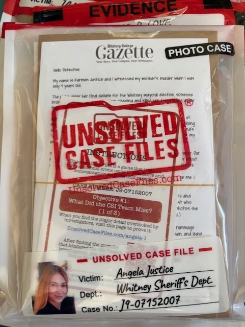 Murder Mystery Solve Case Game You Pick Unsolved Files Cryptic Killers Deadbolt+