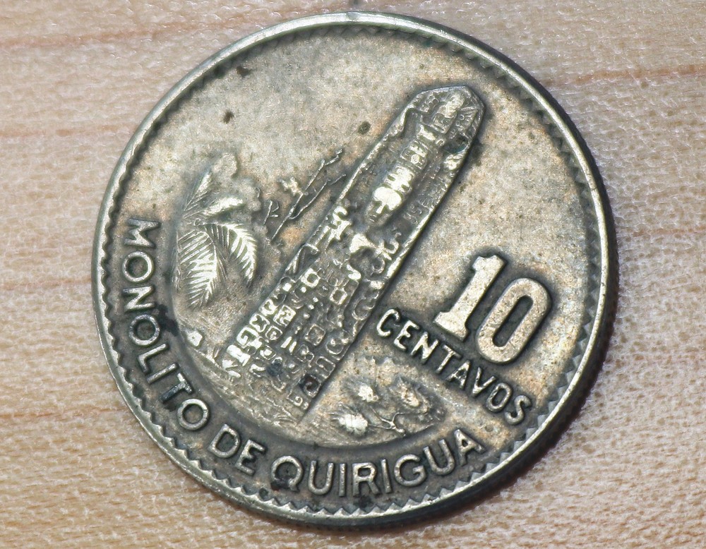 1970 Guatemala 10 Centavos