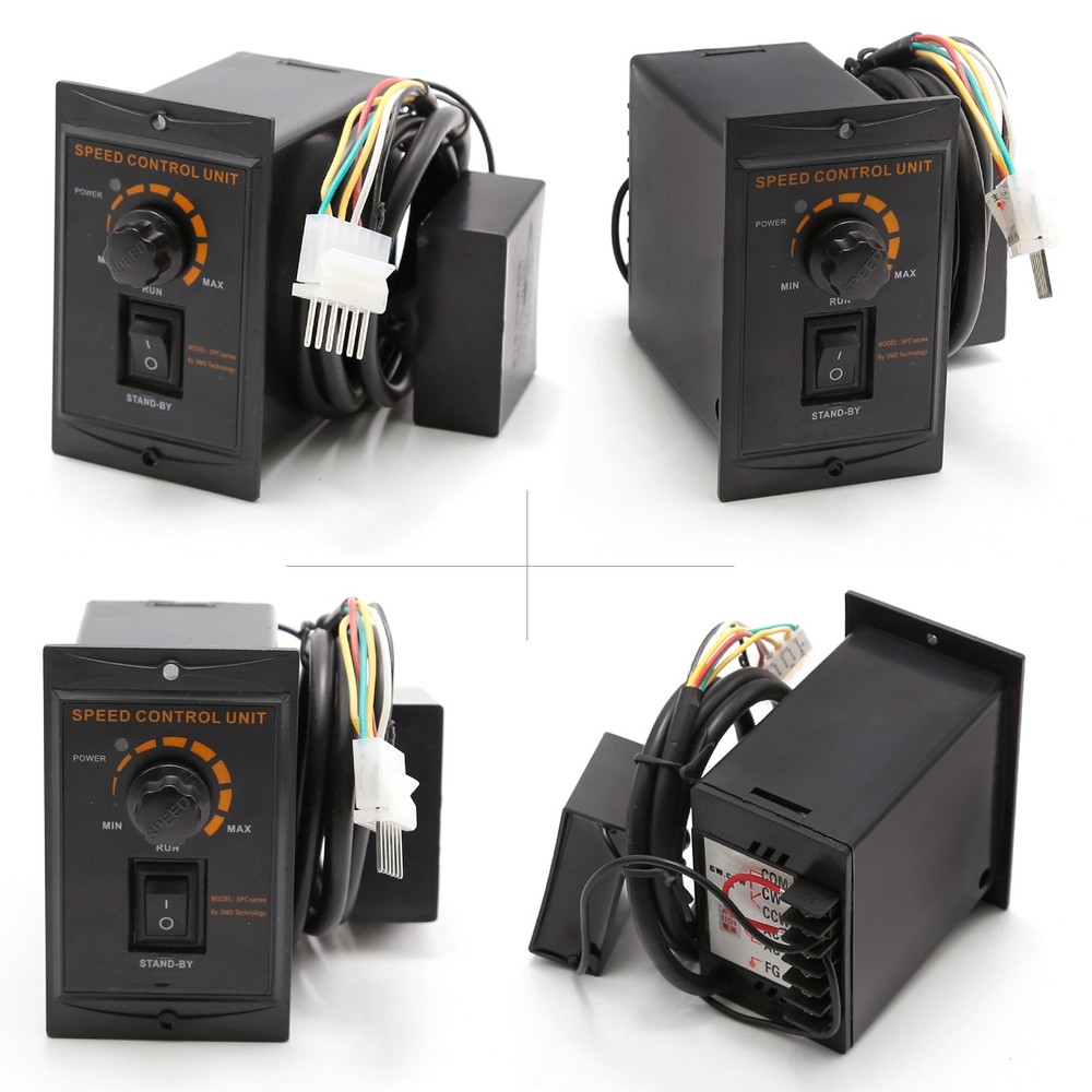 90W AC Gear Motor 110V 135RPM Variable Speed Controller Reducer