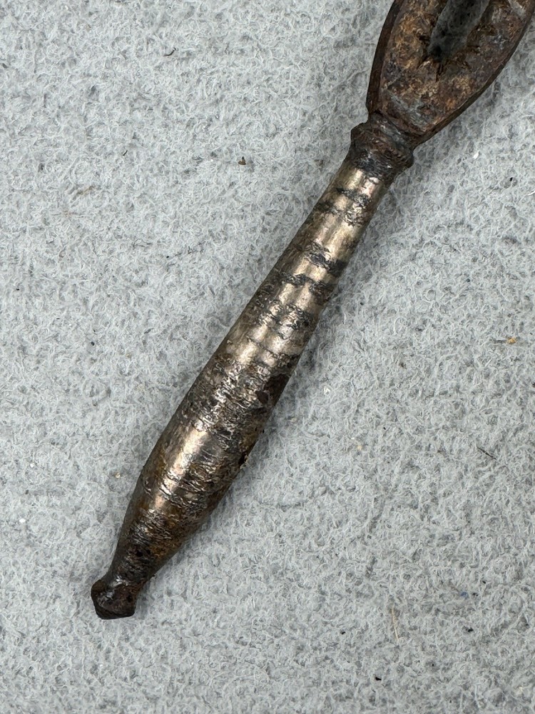 Vintage Cast Iron Handheld Reversible Hinged Nutcracker