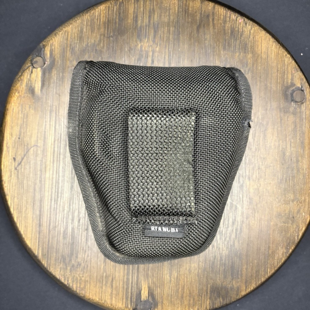 Bianchi Double Handcuff Case Blank Nylon