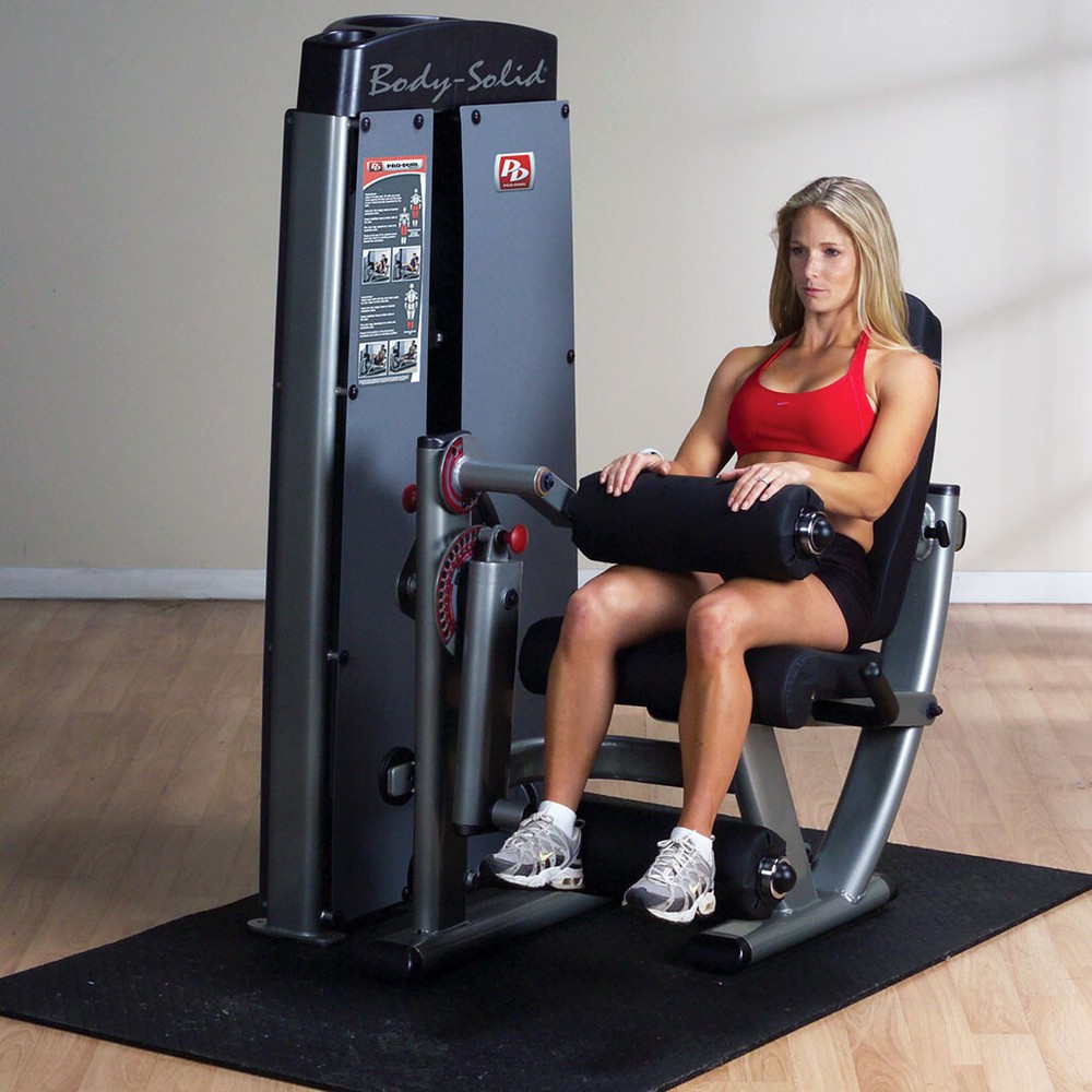 Body-Solid ProDual Leg Extension Curl Machine with 210 lb. Stack