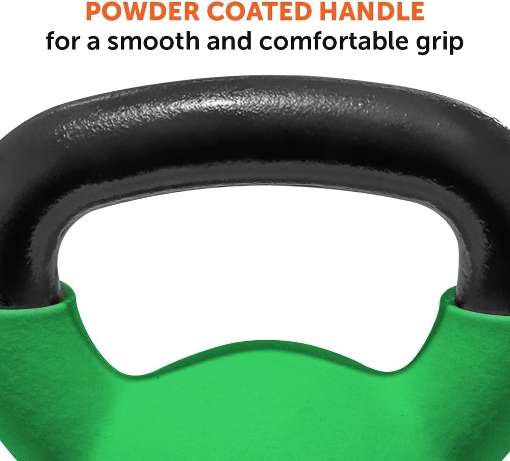 Durable 20-lb Neoprene Kettlebell with Comfortable Grip for Effective Workouts