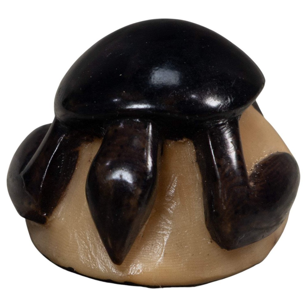 Vintage Black Turtle Tagua Carving