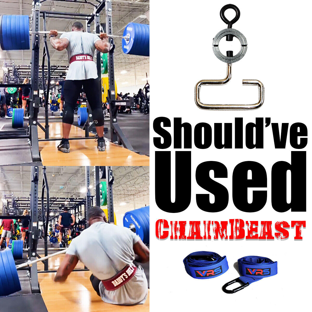 ChainBeast - Stronger & Safer Training Bundle - Included Chains & Safety Straps