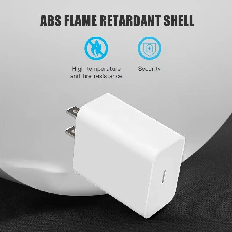 20W USB Type C Power Adapter Fast Charger Cube Block For iPhone iPad Android Lot