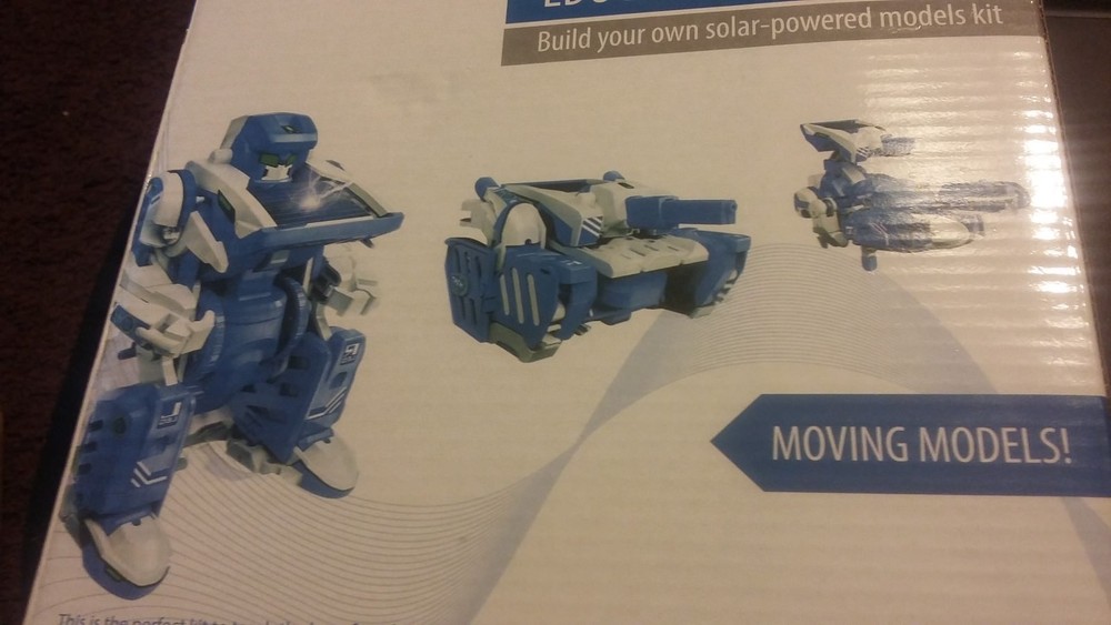 Vibe E-ssential 3in1 Solar Kit Solar-powered Model Robot-Tank-Scorpion New18-074