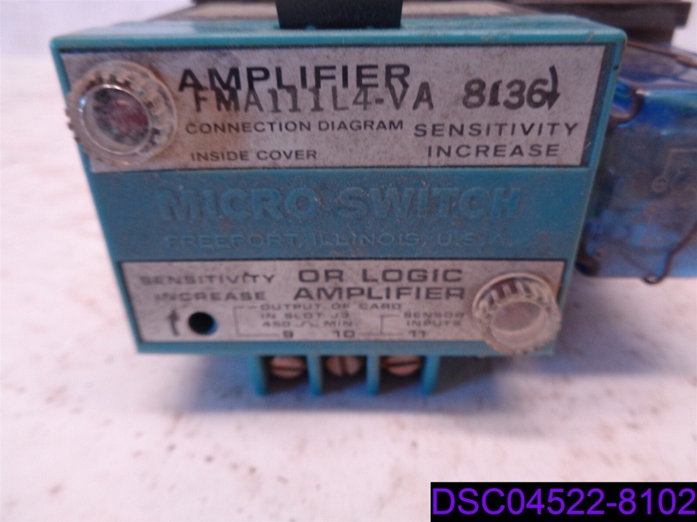 Micro Switch Proximity Control Switch FMA111L4-VA, FMBA