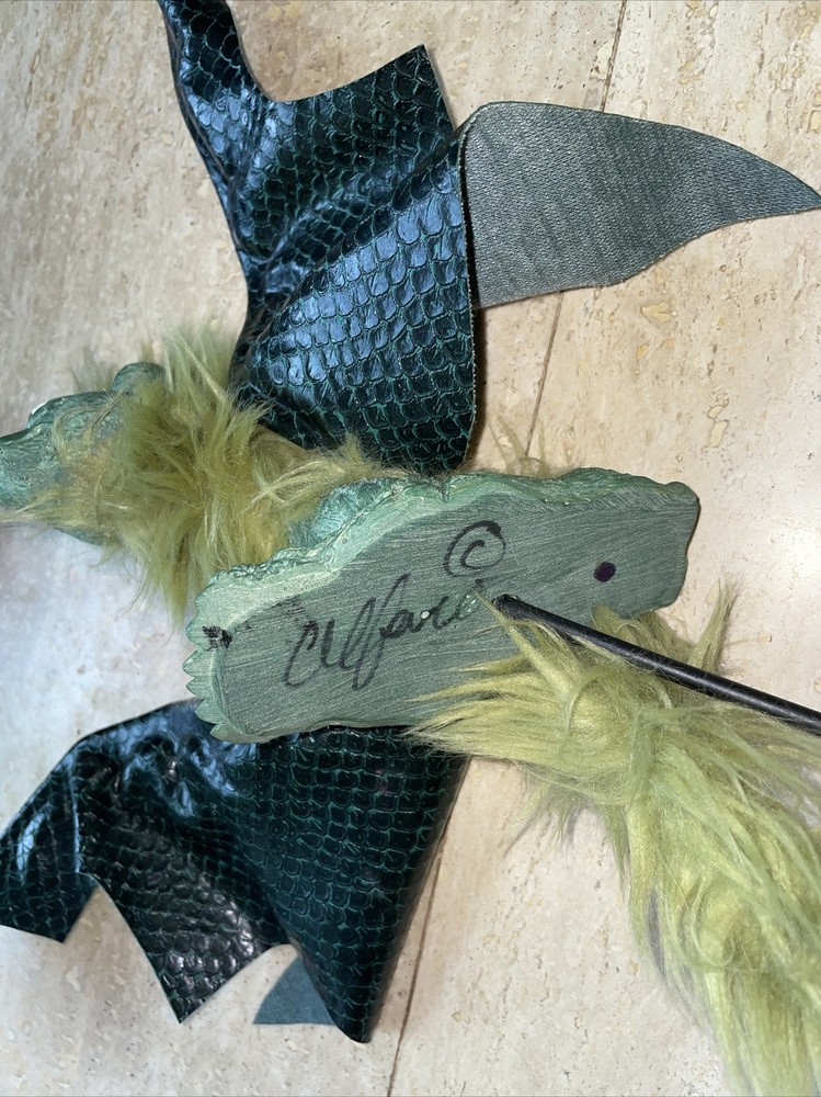 Rare Imaginarium/Alfaro Drabbit Winged Bat Cable Puppet Signed