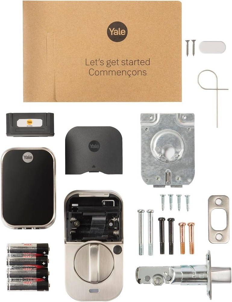 Smart Lock for Front Door with Keypad, App Control, Backup Key, and Deadbolt