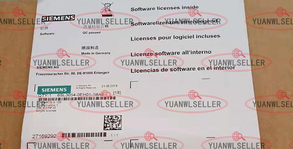 ONE NEW SIEMENS 6SL3054-0EH01-1BA0