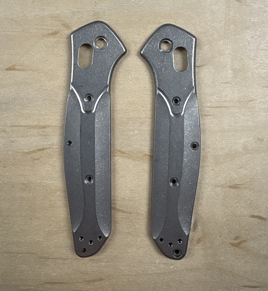 Scikio Custom Benchmade 940 Titanium Handle Scales