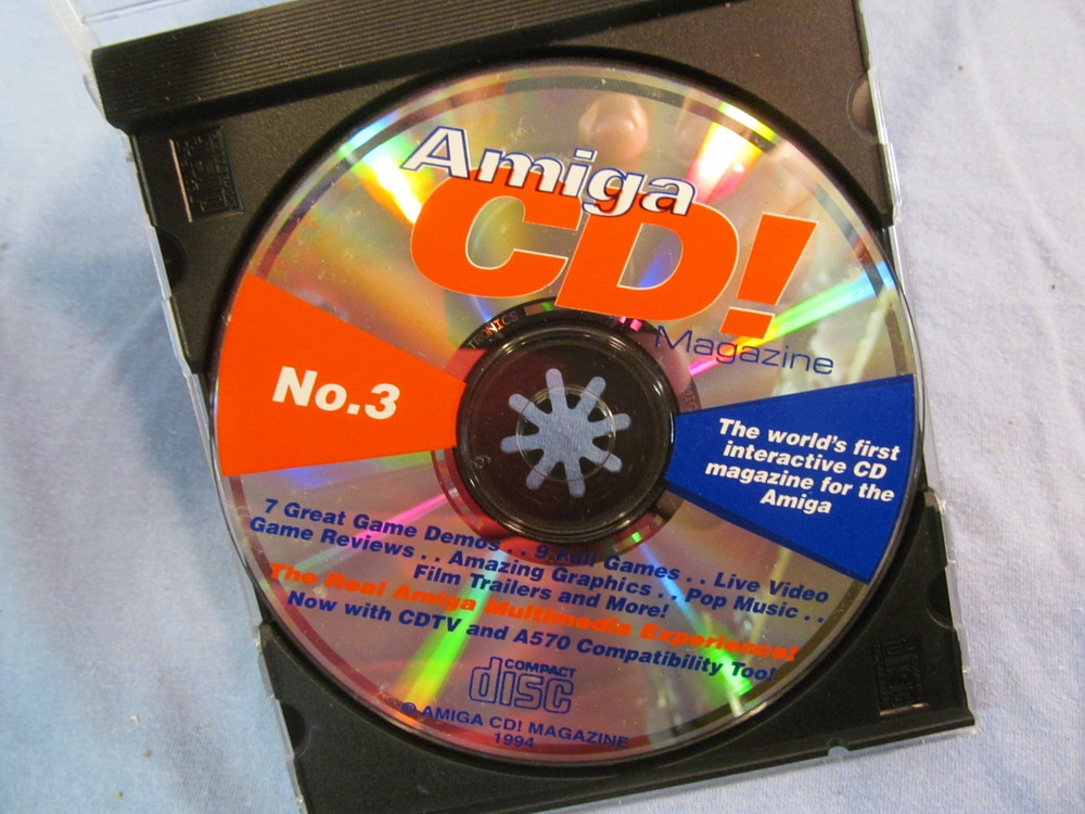 COMMODORE AMIGA CD! MAGAZINE  No. 3