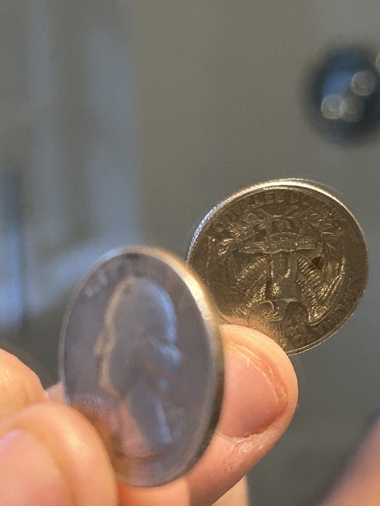 1978 Quarter No Mint Mark and The Eagle Is Upside Down RARE