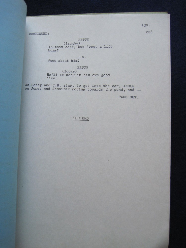 ORIGINAL BARNABY JONES 2 Part TV SCRIPT Final Judgment - BRADFORD DILLMAN'S Copy