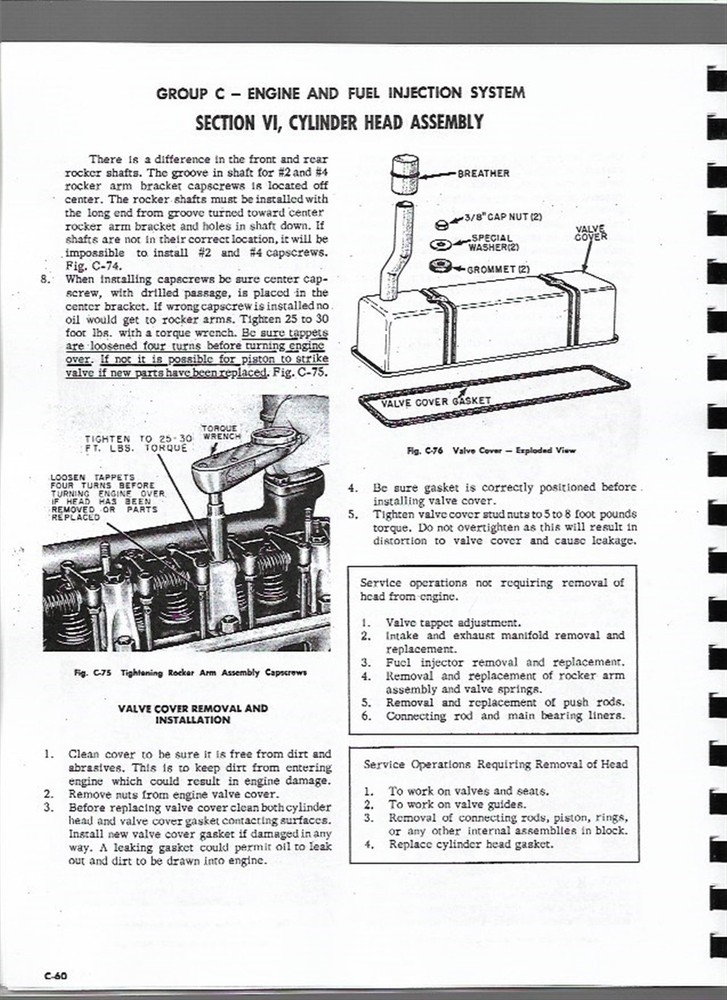 Case 188D Engine Service Repair Manual