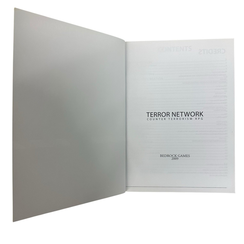 Terror Network Counter Terrorism RPG