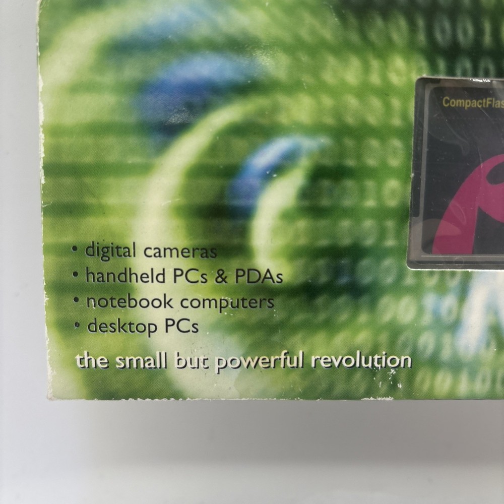 Compact Flash Memory Card Mega Data for Digital Camera and Handheld PC Users {A}