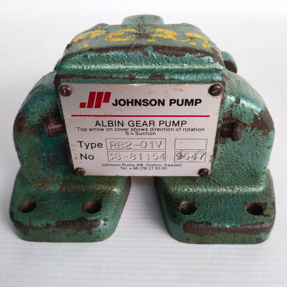 JOHNSON RB2-01V Albin Gear Pump