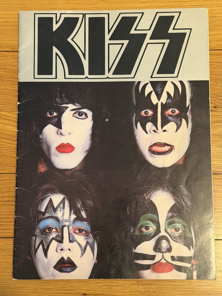 VINTAGE KISS ORIGINAL 1979 DYNASTY TOUR CONCERT PROGRAM BOOK