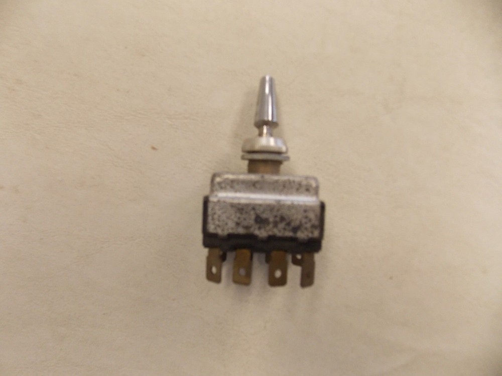TOGGLE SWITCH SET (4) ON / OFF / ON 12 TERMINAL MARINE BOAT