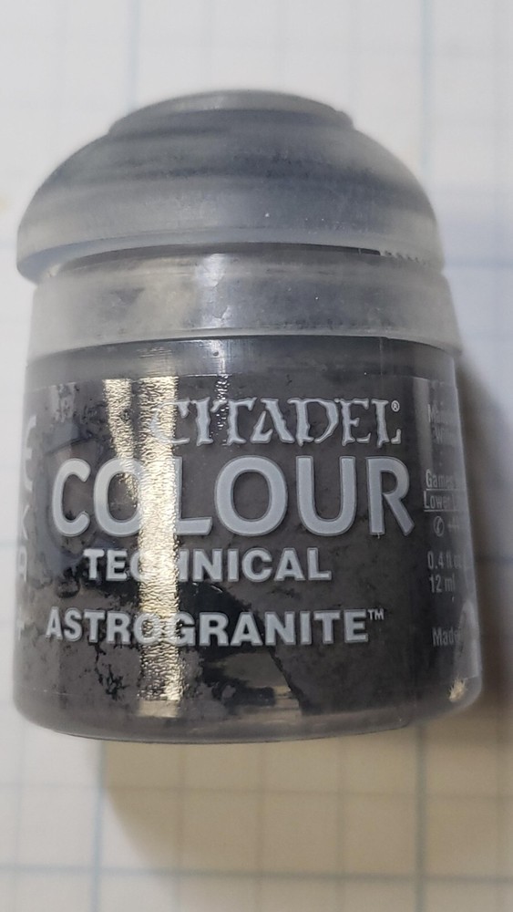 Warhammer Citadel Paints TECHNICAL Astrogranite - (DRY) 12ml