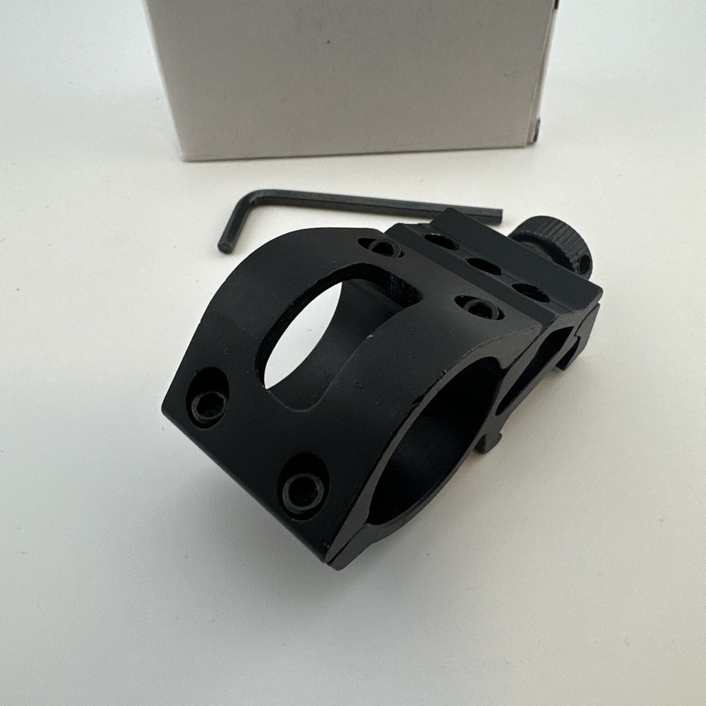 1" Offset Scope Ring 45 Degree with 20mm Rail Mount for Scopes Laser Flashlight