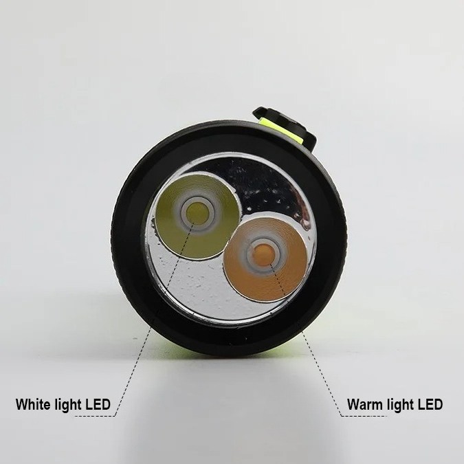 Professional LED Diving Flashlight Underwater Scuba Dive Torch Lamp Diver Light