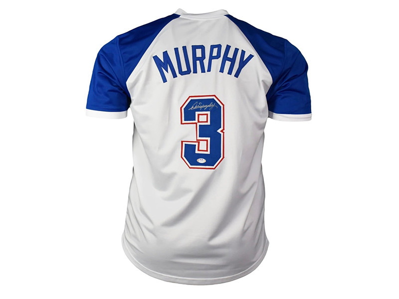 Dale Murphy Autographed Braves Throwback Jersey