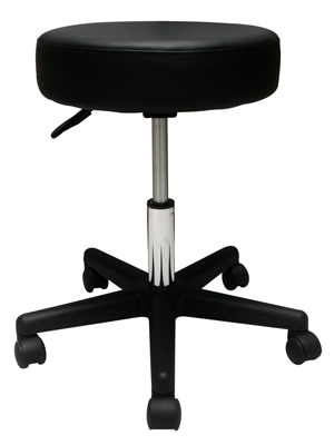 Adjustable Rolling Pnuematic Stool NO BACKREST