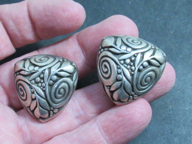 mary schubart sterling earrings