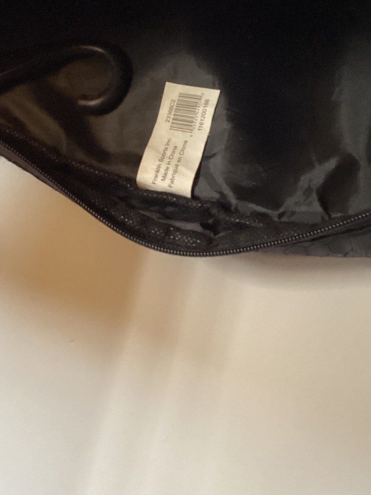 Franklin Sling Bag Baseball Multi-Purpose Backpack Black/Grey