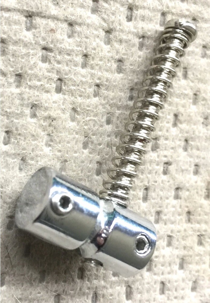 Samick Bass Guitar Vintage Style Bridge Original Chrome String Saddle