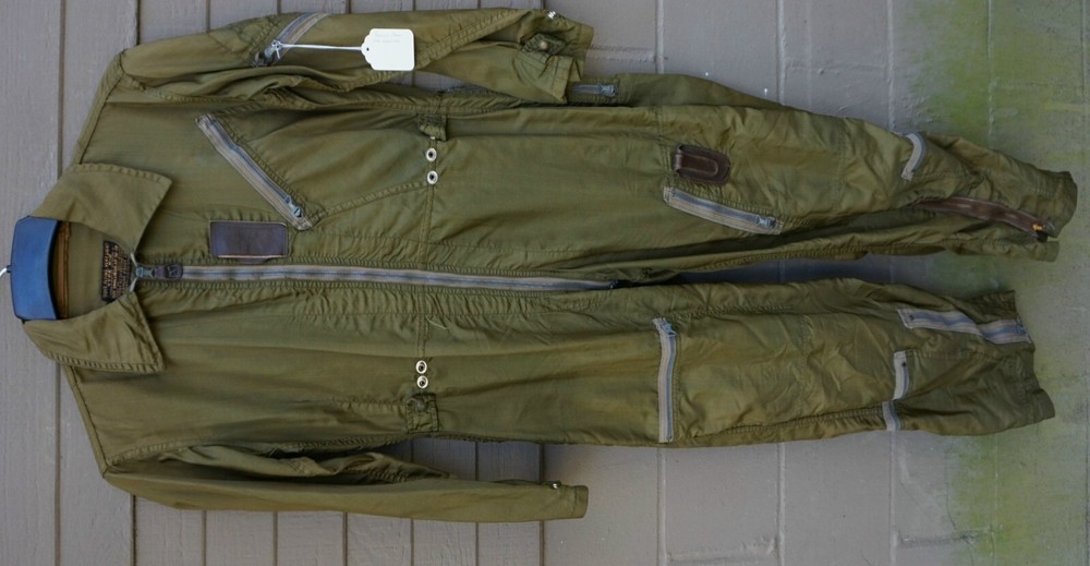 US Flying Suit Type K-2 Mfg Sigmund Eisner, black label, Small Regular (Rack b)