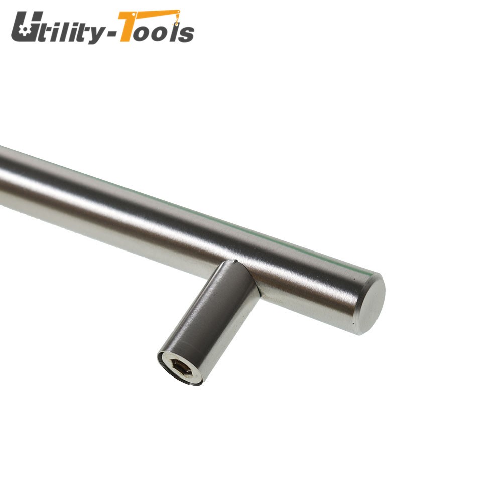 30 × 5" Stainless Steel T Bar Pulls Knobs Cabinet Door Kitchen Drawer