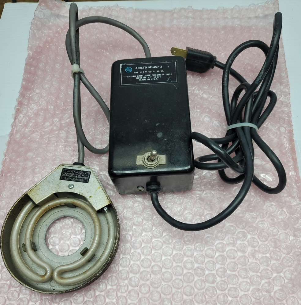 Aristo M1457-3 Microscope Power Supply w/ Ring Light attachment