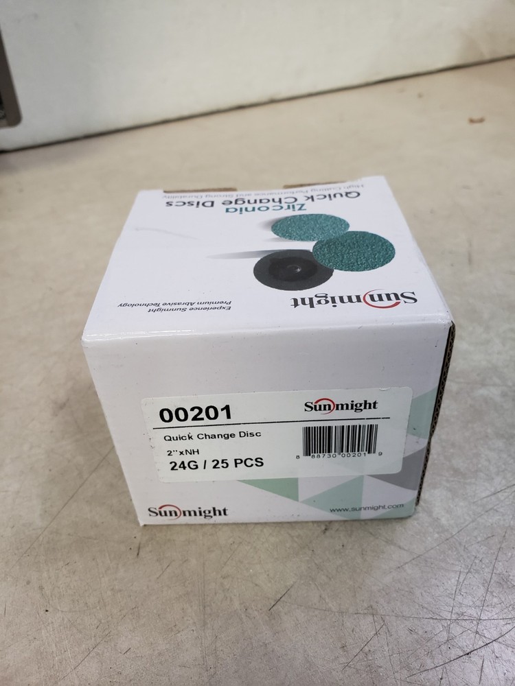 Sunmight Quick Change Disc 2 in. R Type 24 Grit (25/Box)