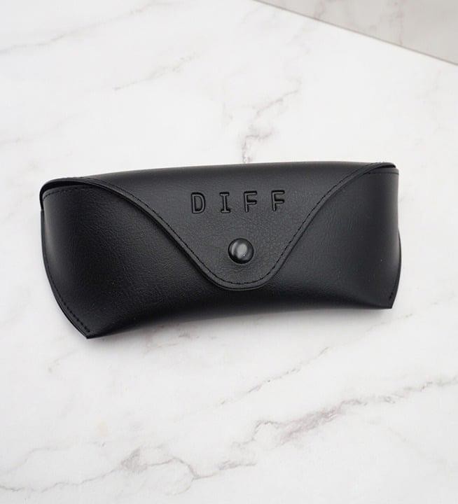 Diff Eyewear Jade Glasses +0.00 - Clear Leopard - New w/case