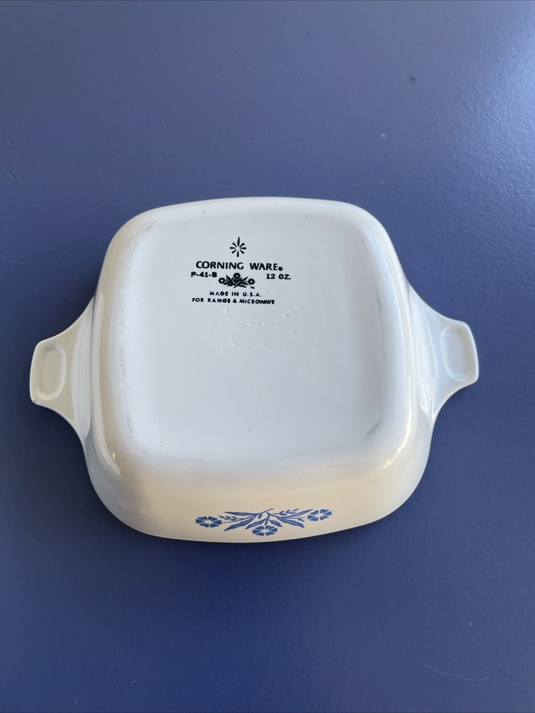 Corning Ware Ceramic Dish Lot 2 Pieces Casserole Serving