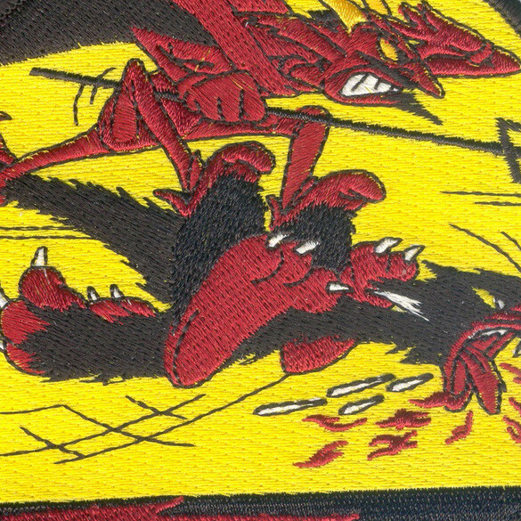 VF-681 Patch Devil And Black Cat