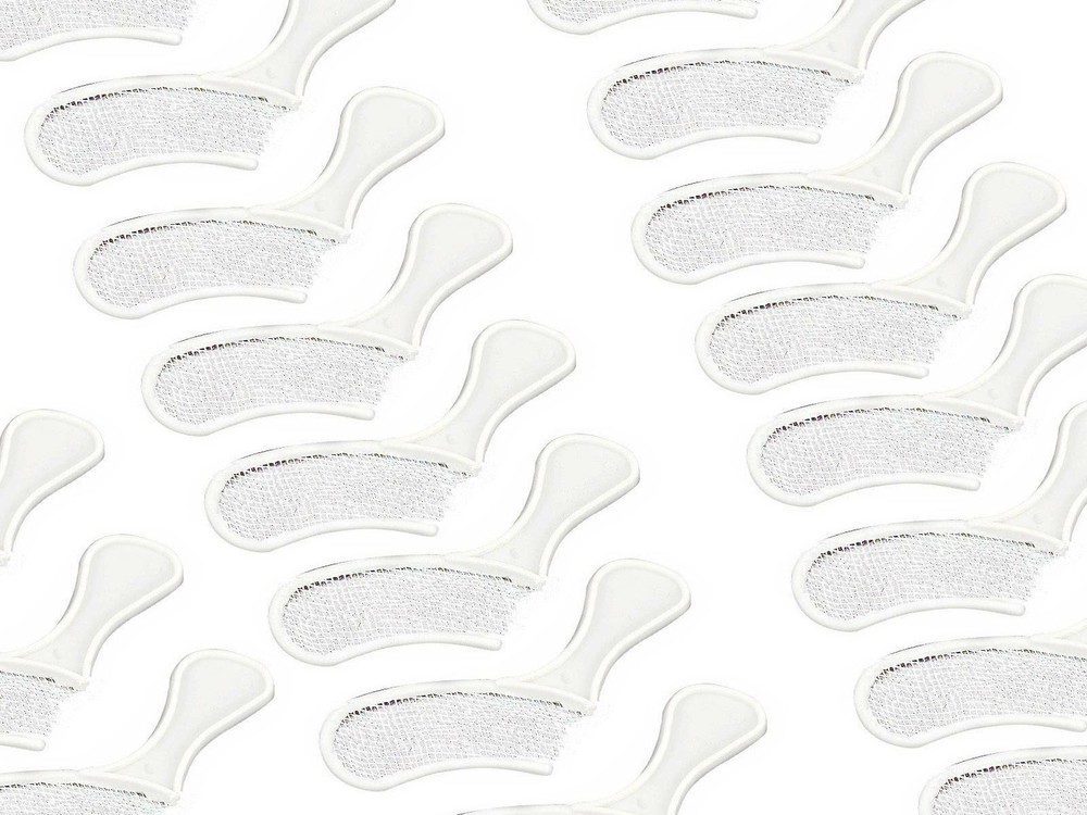 100× Dental Sideless Bite Registration Disposable Plastic Impression Triple Tray