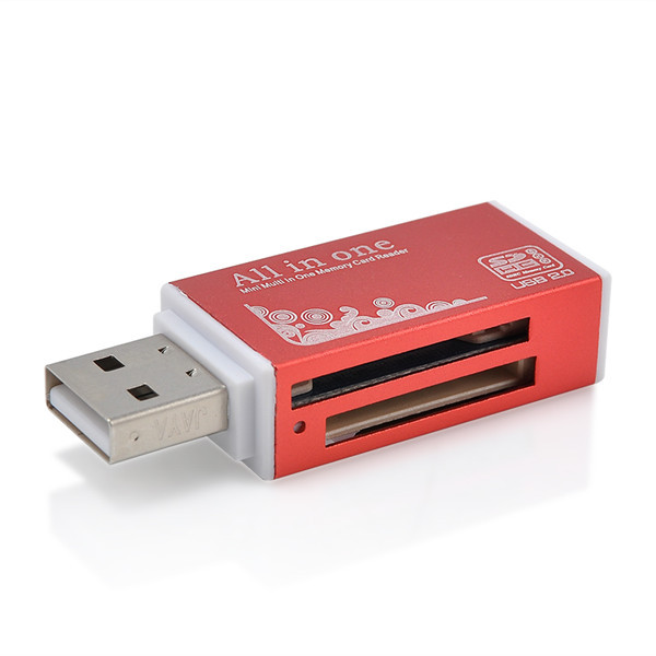 For Micro SD SDHC TF M2 MMC MS PRO DUO USB 2.0 All in 1 Multi Memory Card Reader